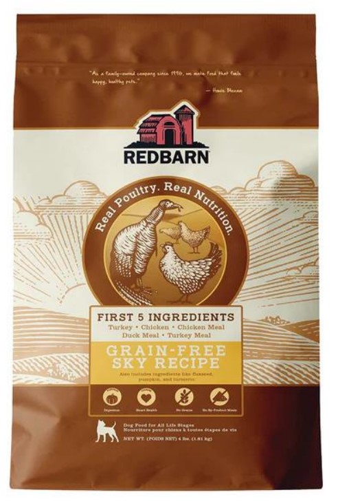 Red Barn Dog Adult Grain Free Sky Recipe 4 Lbs