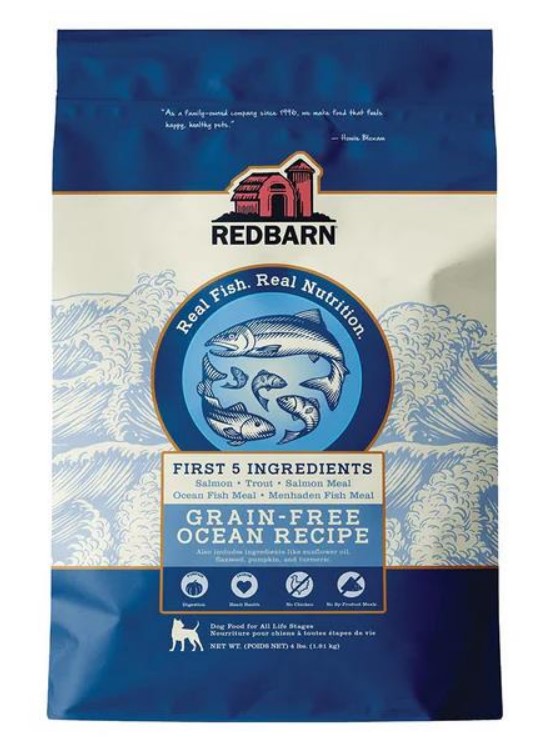 Red Barn Dog Adult Grain Free Ocean Recipe 4 Lbs