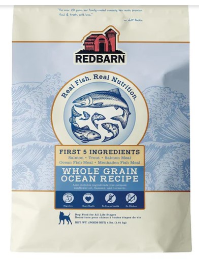 Red Barn Dog Adult Whole Grain Ocean Recipe 4 Lbs