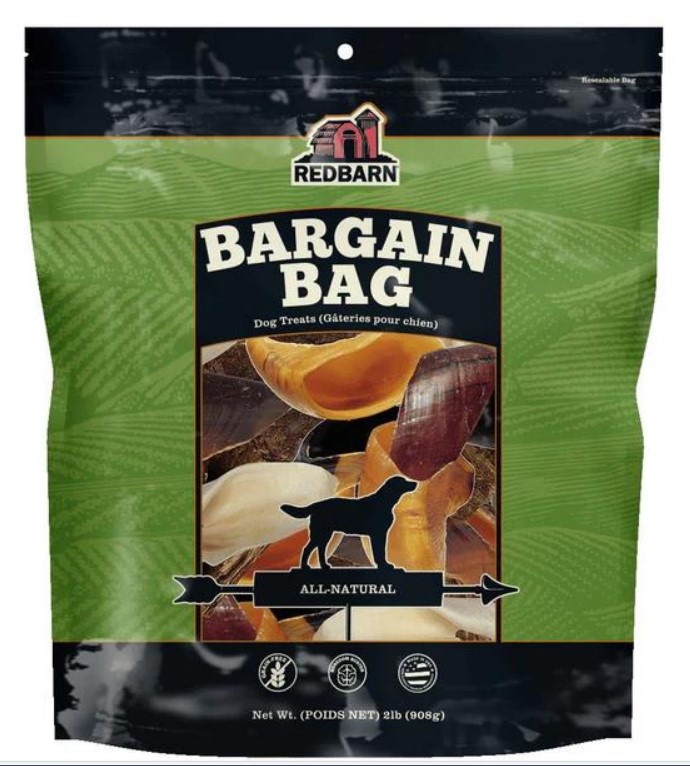 Red Barn Bargain Bag Dog Chews 2 lbs