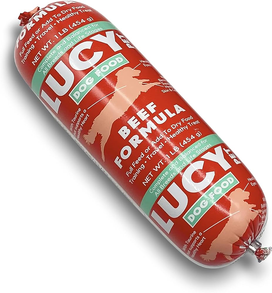 Lucy Pet Rolls 1 lbs Beef Dog Treats