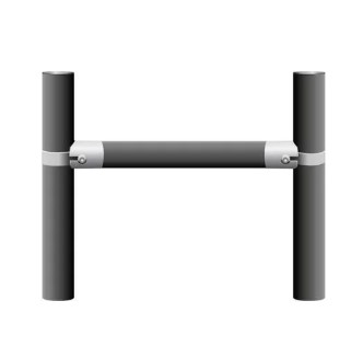 Bullet Fence H Brace Kit 2 7/8" Vertical to 2 3/8" Horizontal.