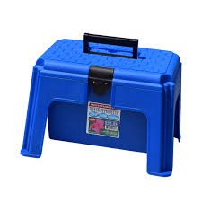 Tuff Stuff Portable Step Up Caddy Blue.