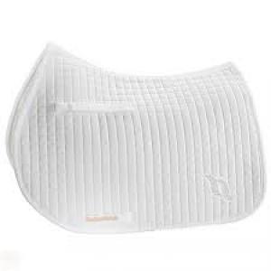 Back On Track All Purpose Saddle Pad White Full