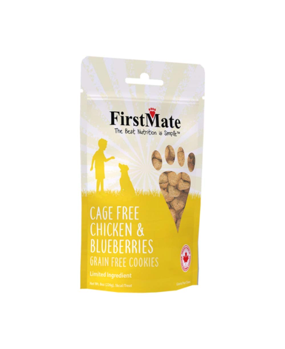 First Mate Dog Cookies Grain Free Mini Chicken 8 oz