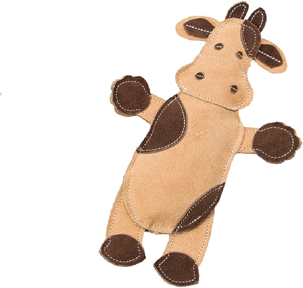 Spot Dura Fused Leather Dog Toy Barnyard