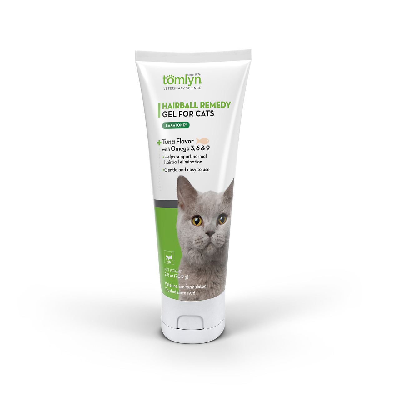 Tomlyn Hairball Remedy Gel Cats 2.5 oz