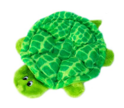 Zippy Paws Squeakie Crawler Dog Toy Turtle