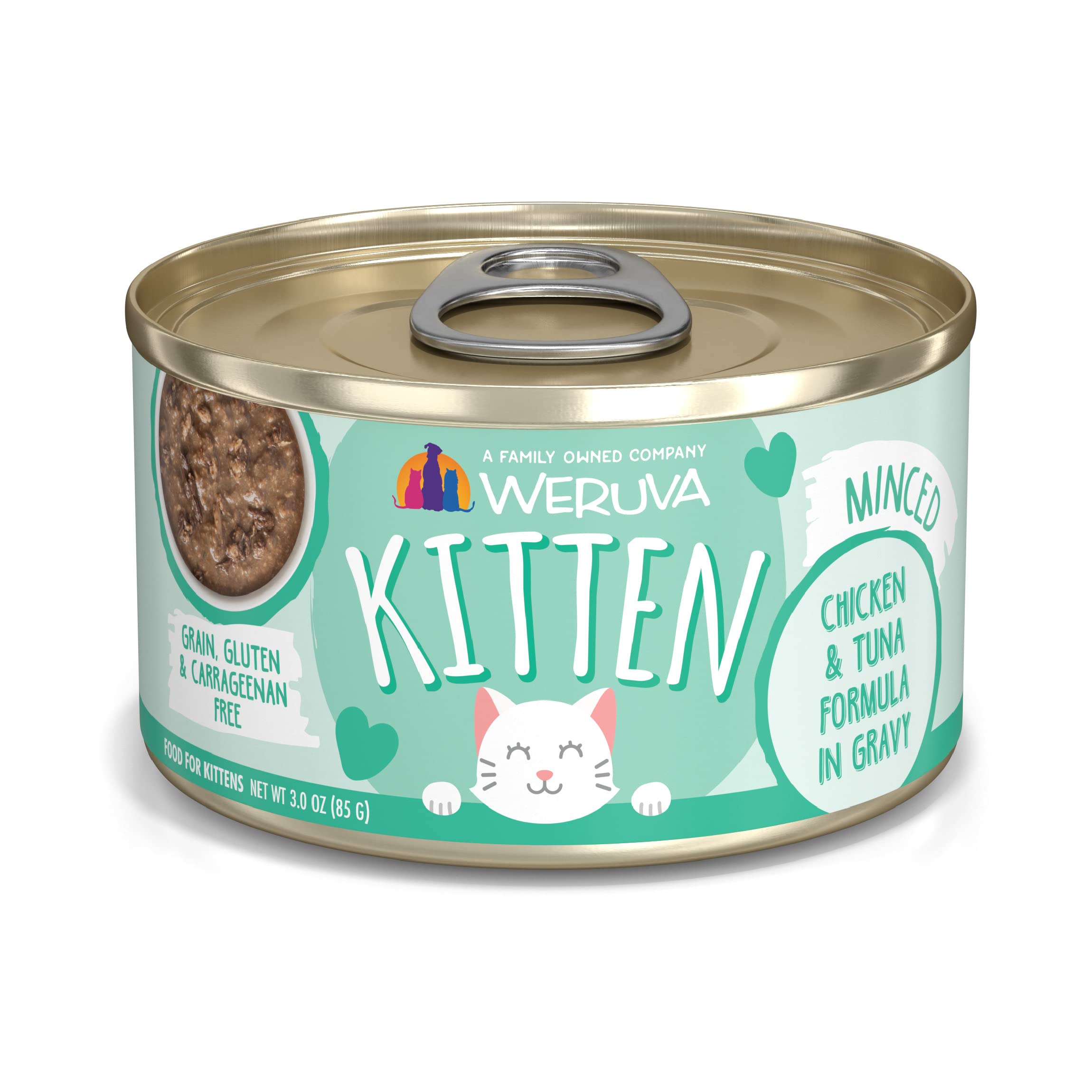 Weruva Cat Kitten Chicken & Tuna 3oz.