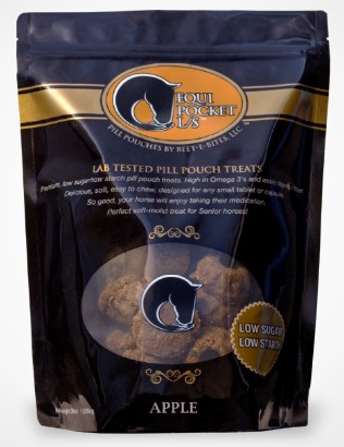 Equi Pocket L/S Pill Pouch Treat 30 ct Apple
