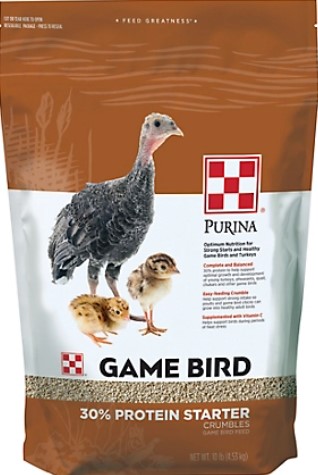 Purina Game Bird Starter 30% 10 Lbs.