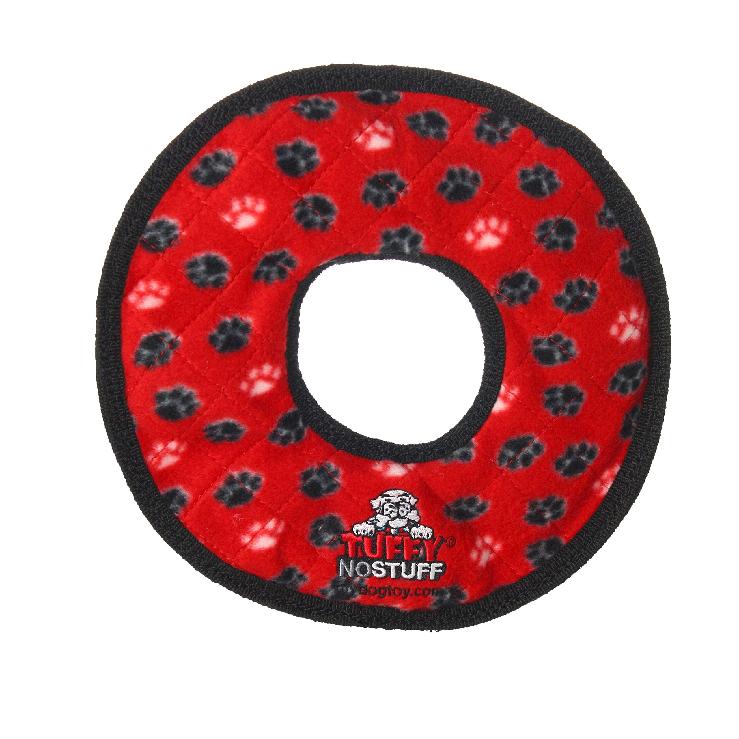 Tuffys Ultimate Ring Dog Toy Red