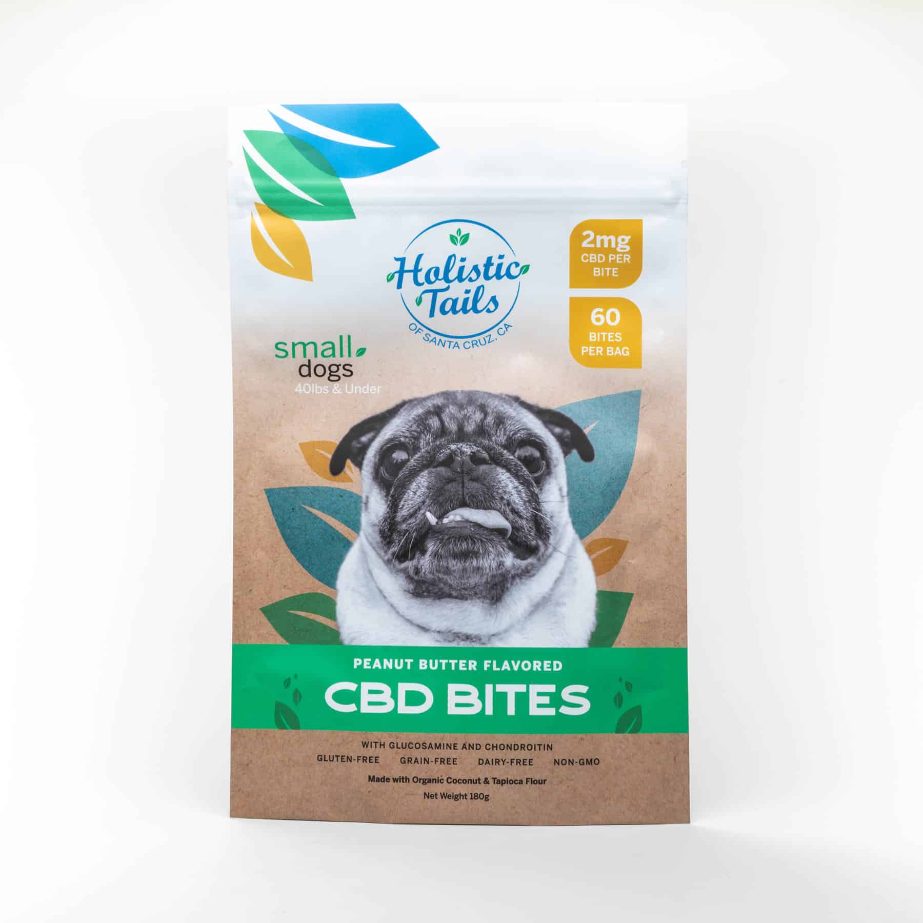 Holistic Tails CBD Bites Small Dog 60 count