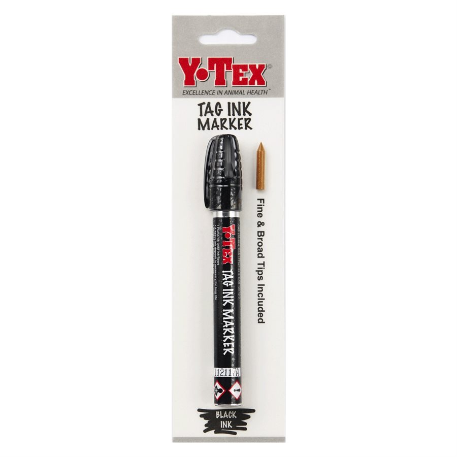 Y Tex Ink Marker Pen Black