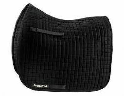 Back On Track Saddle Pad Dressage Black Full