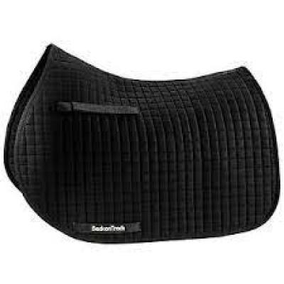 Back On Track All Purpose Saddle Pad Black Full