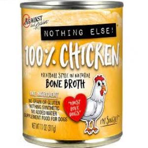 Against The Grain Nothing Else Dog 11 oz 100% Chicken Canned Dog Food