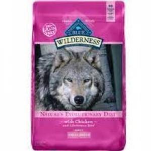 Blue Dog Wilderness 13 lbs Small Breed Chicken Dry Dog Food