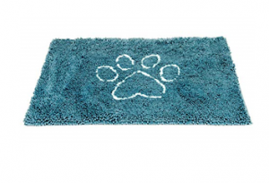 Dirty Dog Doormat Large Gray
