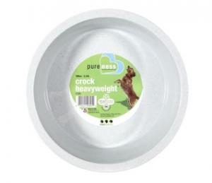 Dog Crock Heavy Weight Medium Van Ness (Dog: Bowls, Feeders, & Waterers)