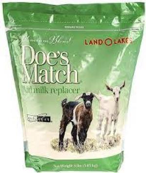 Doe's Match 8 lbs (Milk Replacer, Goat)