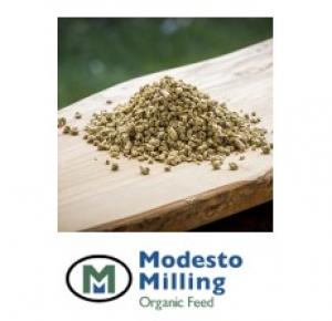 Modesto Milling Layer Crumble Soy/Corn Free 40 lbs (Organic, Poultry Feed)