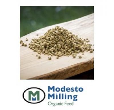 Modesto Milling Layer Crumble Soy/Corn Free 40 lbs (Organic, Poultry Feed)