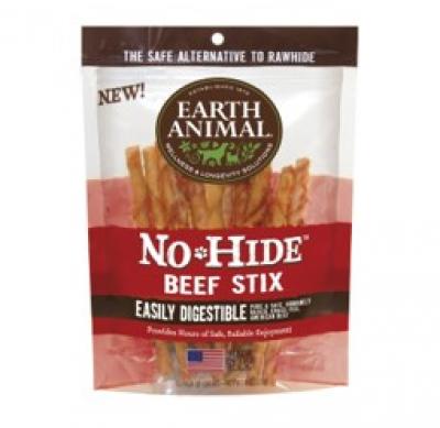 Earth Animal No Hide 3 oz Beef Stix 10 Pack Dog Chews