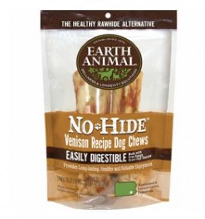 Earth Animal No Hide 7"  2 Pack Venison Dog Chews