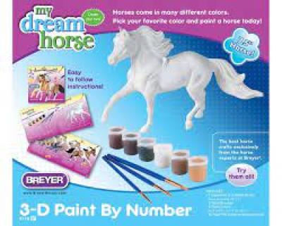 Breyer 3-D Paint By Number