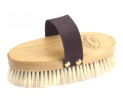 Equi Wood Body Brush Large Goat Hair