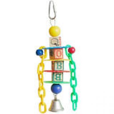 A&E Bird Toy Small Learn Block