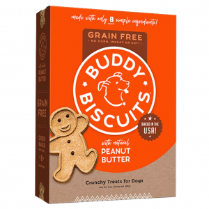 Buddy Biscuits G.F. Baked 14 oz Peanut Butter Dog Treats