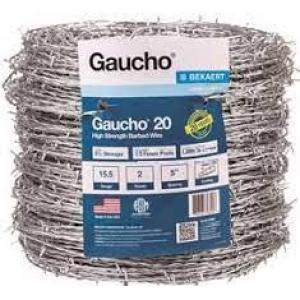 Barbed Wire Gaucho 20 Hi Ten 4 Pt Barb 1320'-15.5Ga Bekaert