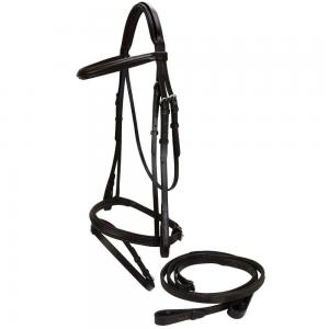 Camelot Bridle Event Lined Horse Black