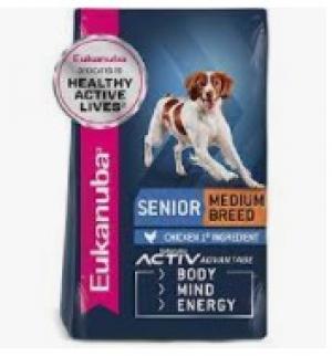 Eukanuba Dog 30 lbs Senior Dry Dog Food