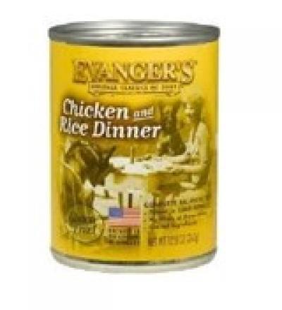 Evangers Dog Classic Can Chicken/Rice 12.5 Oz Canned Dog Food