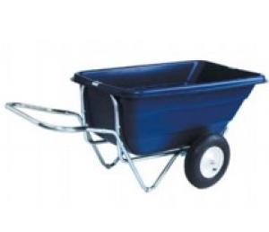 EZ Haul Cart Jumbo 11.5 Cu Ft Blue (Manure Carts)