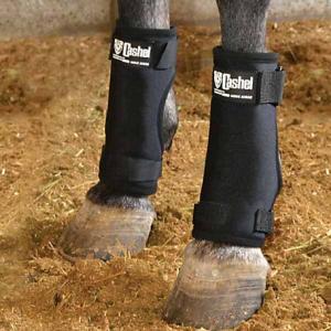 Cashel Stall Sore Boot Large Black (Therapy Boots)