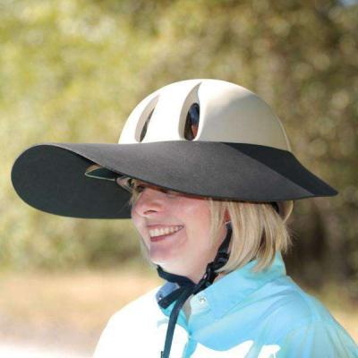 Cashel Sunbonnet Brim Black (Helmet Accessories)