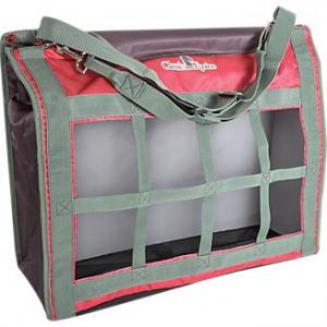 Classic Equine Hay Feeder Bag Top Load Cranberry