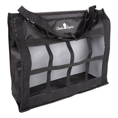 Classic Equine Hay Feeder Bag Top Load Black