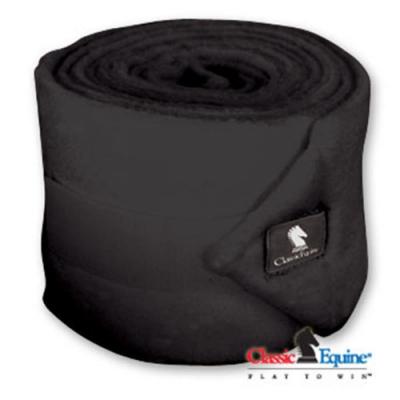 Classic Equine Polo Wraps 9 Ft Black