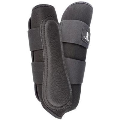 Classic Equine Boots Air Wave Ez Wrap Standard Black Front