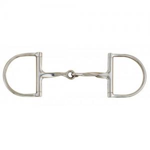 Centaur Dee Ring Snaffle 5" Slow Twist Bit