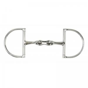 Centaur Dee Ring Snaffle 5" French Mouth Bit