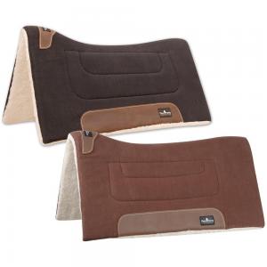 Classic Equine Saddle Pad Trainer 31"X33" Brown