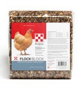 Flock Block 25 lbs (Poultry Feed)