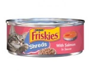 Friskies Canned Cat Food Shreds 5.5 oz Salmon