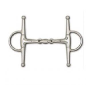 Full Cheek Snaffle Bit 5" 16 mm Lozenge
